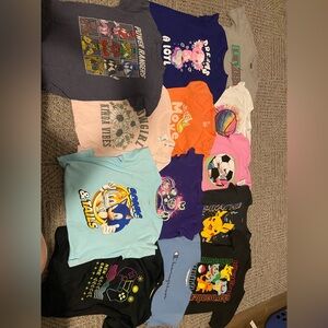 13 shirts size 14/16